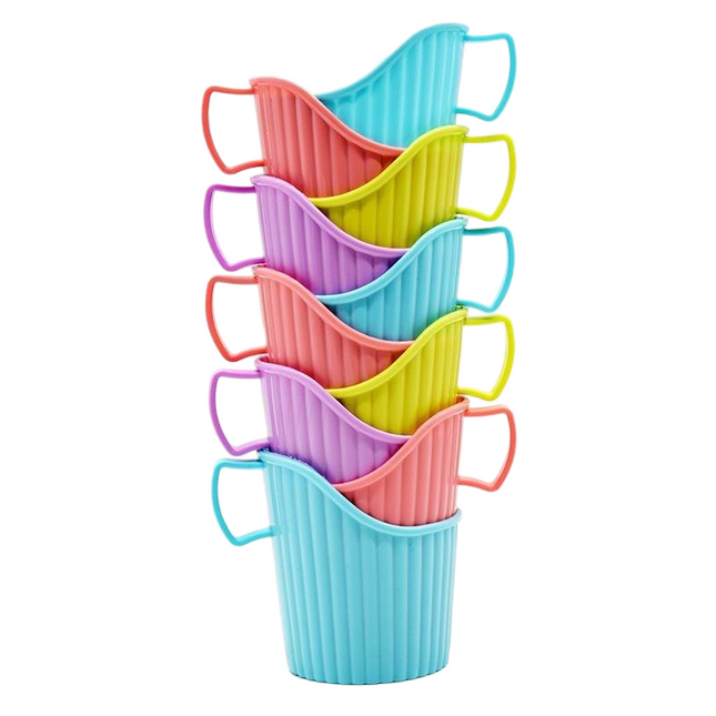 10pcs Anti-Scald Insulated Paper Cup Holder Heat Resistant Home Paper Cup Stand