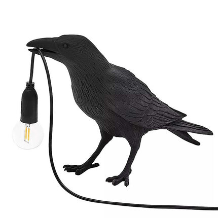 Resin Lucky Bird Wall-Lamp Table Lamp Night Light Bedside Table LED Decor