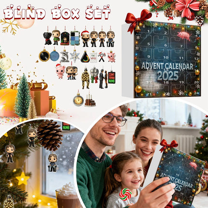 2025 60th Anniversary 24-Day Christmas Advent Calendar - Pendant & Toy Countdown Xmas Gift 2D