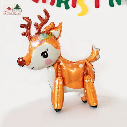Reindeer Rudolph 58cm Foil Balloon – Christmas Xmas Party Decor Essential, Wonderful Ornament for Festive Gatherings