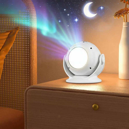 360° Rotating Planetarium Galaxy Starry Sky Projector LED Night Light Lamp