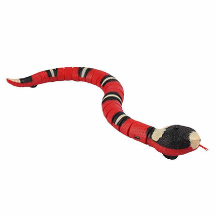 Pet Cat Toy Smart Sensing Snake Toys Cats USB Charging Electron Interactive Toy