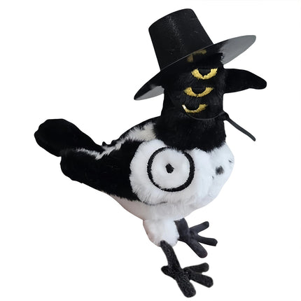 K-Pop Demon Hunters Bird Plush Three-Eyed Bird Movie Figure Plushie Toy