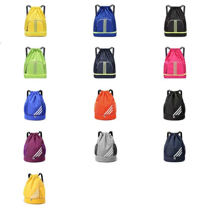 Basketball Backpack Drawstring Sports Bag Men Women Yoga Fitness Gym Bag