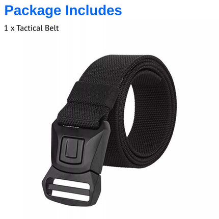 Quick Release Tactical Waist Belt for Men