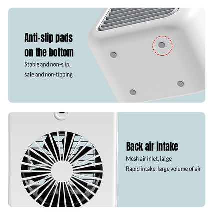 Portable Air Conditioners Personal Cooling Fan Cool Mist Fan for Bedroom Camping