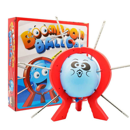 Boom Boom Balloon Party Game - Lively Adult-Focused Board Game for Family Fun, Ideal Xmas Gift