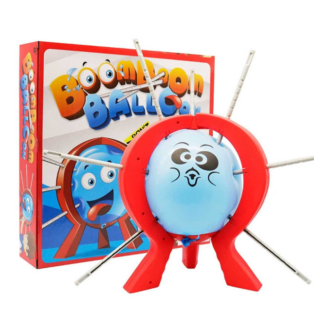 Boom Boom Balloon Party Game - Lively Adult-Focused Board Game for Family Fun, Ideal Xmas Gift