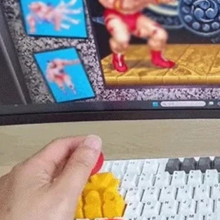 3D Printed Joystick Keycap for WASD Keyboard