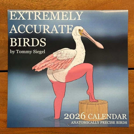2026 Bird Calendar Extremely Accurate Date & Stunning Avian Illustrations