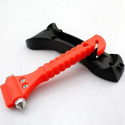 4PCS Car Emergency Safety Escape Hammer, Window Glass Breaker with Seatbelt Cutter Tool