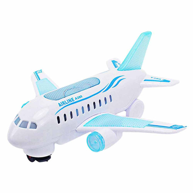 Kids Airplane Model Toy Simulation Plane Toy Models with Music Sounds Kids Gift