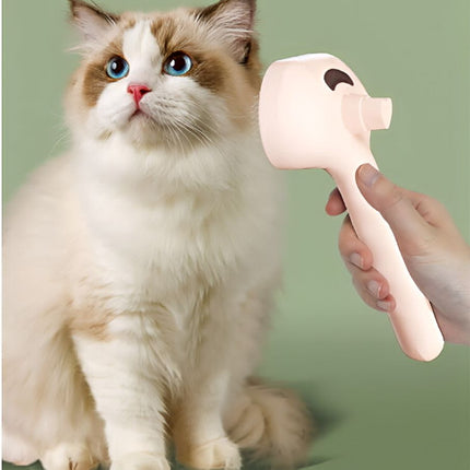Pet Water Spray Grooming Brush, Anti‑Shedding Pin Comb for Dogs & Cats