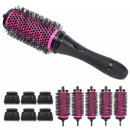 Brush Set with Detachable Barrels Round Hair Styling Tool 6 Barrels UK