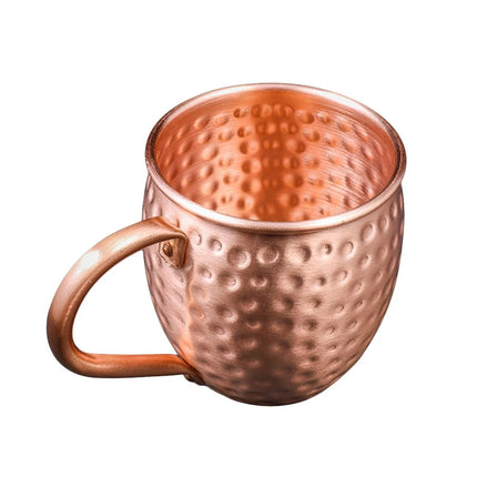 530ML Pure Copper Mug for Moscow Mule, Coffee, Beer & Cocktails, Home Drinking Cup