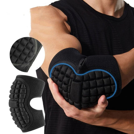 1x Elbow Pad, Crashproof Thicken Elastic Elbow Support, Lightweight & Flexible