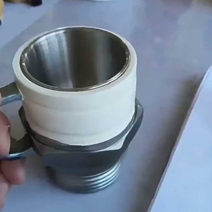 Creative Engine Spark Plug Design Mug – Fun Novelty Coffee Cup
