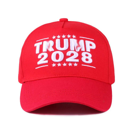 New Trump 2028 Embroidered Baseball Cap MAGA Hat Make America Great Again USA