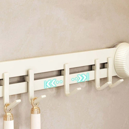 Powerful Suction Cup Hooks No Drill Wall Hanger for Bathroom Towels & Kitchen Utensils