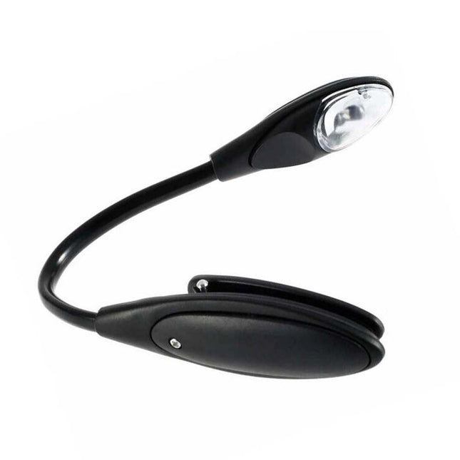 Mini Flexible Clip-On Bright Book Light Laptop LED Book Reading Lamp