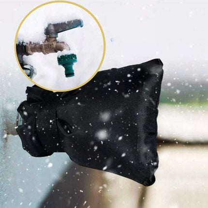 4X Outdoor Tap Frost Protector Cover, Reflection Thermal Insulation Jacket for Outside Faucets