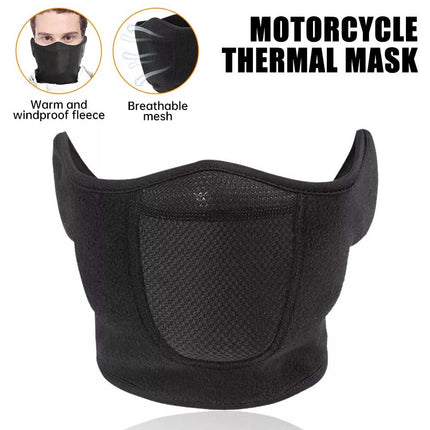 Winter Windproof Half Face Mask Ear Warmer Cold Weather Ski Motorcycle Riding