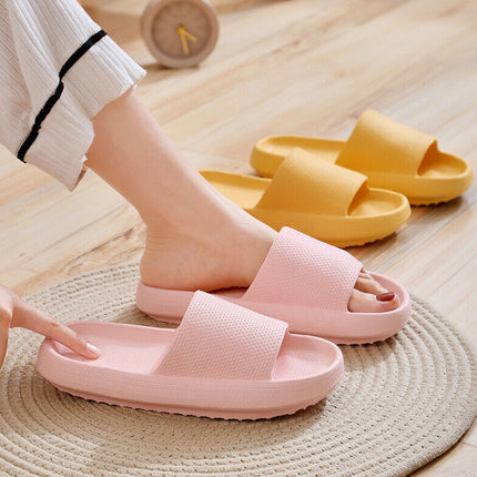 PILLOW SLIDES Sandal Ultra Soft Slippers Room Cloud Shoes Anti-Slip Extra Indoor