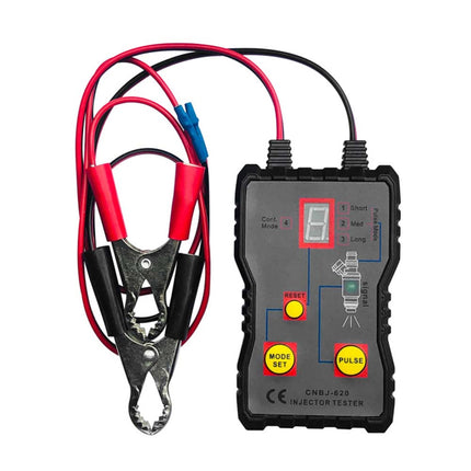 Fuel Injector Tester 4 Pluse Modes Cleaner Adapter Cleaning Tool Kit Universal