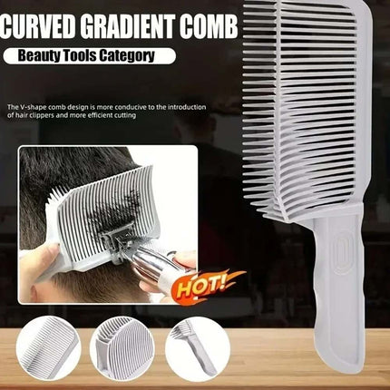 Adjustable Hair Trimming Guide Tool, DIY Neckline Shaping Template for Men, Perfect Home Haircut & Grooming Assistant