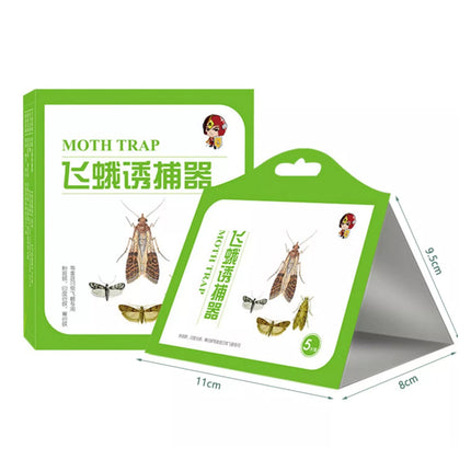5pcs Attractant Moth Trap Pantry Kitchen Anti Moth Insect Killer Moth Trap