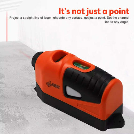 Mini Vertical Horizontal Laser Level Straight Level Line Measurement Gauge Tool
