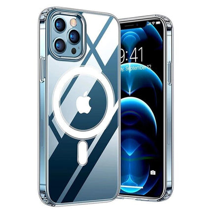 IPhone 14 Pro Max Plus MagSafe Shockproof Magnetic Case Screen & Lens Protectors