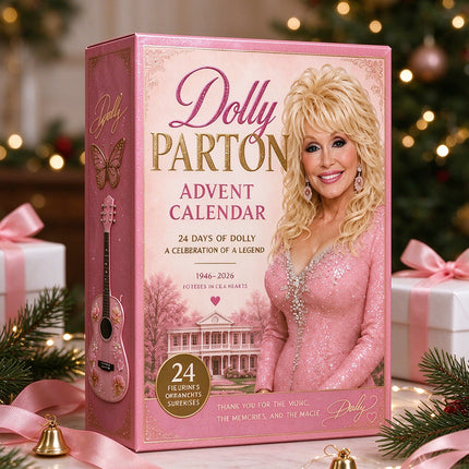 2026 Celebrity‑Style 2D Advent Calendar, 24‑Piece Collectible Acrylic Blind Box, Memorial Fan Gift