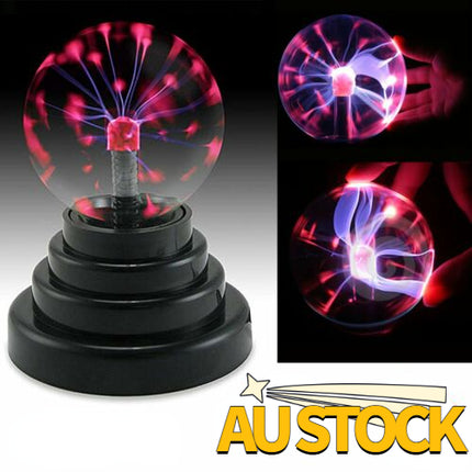 Magic Plasma Ball Touch USB Lamp Electric Globe Night Light Glass Lighting 14cm