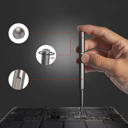 25 in 1 Precision Magnetic Screwdriver Set, Multi-Functional Repair Tool Kit for Phone Laptop PC