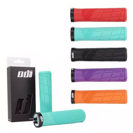 ODI Rubber MTB Bike Grips Handle Anti-Slip Shockproof for 22.2mm Lock-On Grips