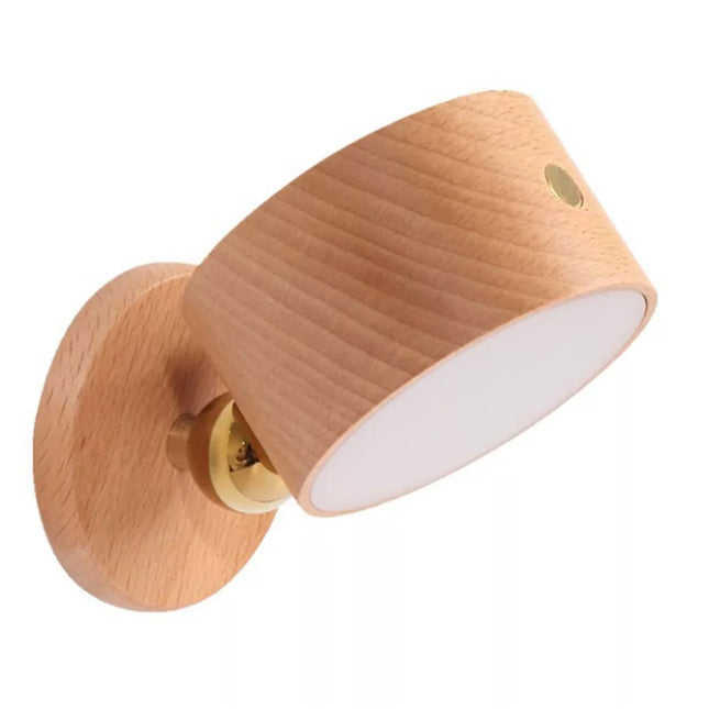 LED Reading Wall Mounted Touch Light USB Rechargeable Bedside Desk Lamp Dimmable