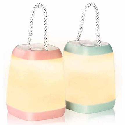 2 Pack LED Camping Lantern, 3‑Mode Battery‑Powered Portable Bright Tent Light for Camping Hiking