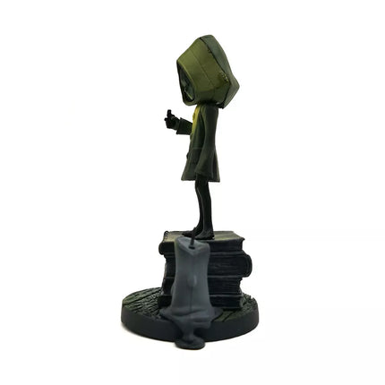 Little Nightmares Game Figure Six Nomes Yellow Raincoat Stand Model Statue Toys