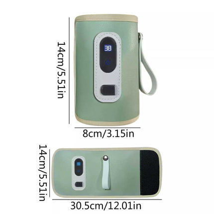 Bottle Warmer For Baby Milk USB Portable Bottle Heating Bag Car Bottle Warmer