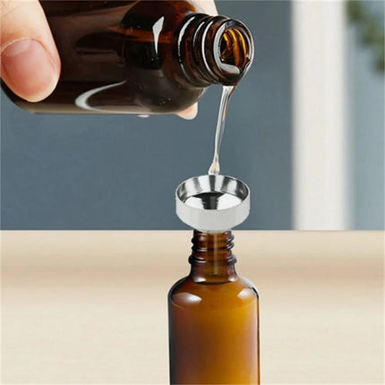 5X Mini Kitchen Oil Liquid Funnel Detachable Filter Wide Mouth Kitchen Supplies