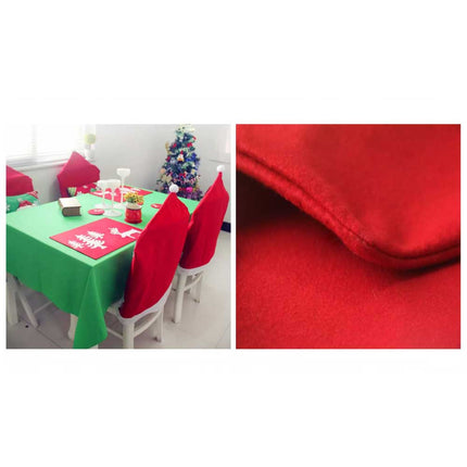 6x Christmas Chair Covers Dinner Table Santa Hat Home Decorations Ornaments Gift