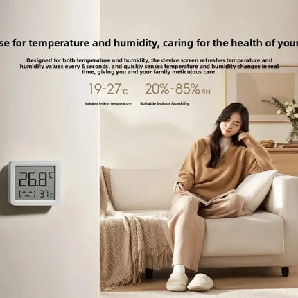 Smart Bluetooth Temperature Humidity Monitor 3, Indoor Digital Clock Sensor