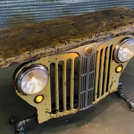 Retro Steampunk Industrial Table Model Industrial Table Model Home Decor