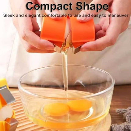 3PCS Egg Shell Opener Egg Cracker Separator Handheld Easy Breaker Kitchen Gadget