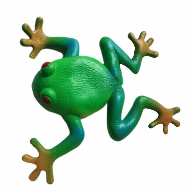 Tricky Toy Soft Rubber Fake Frog Simulation Decompress Frog Toys Frog Model