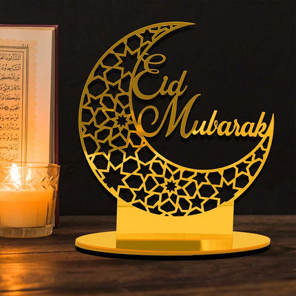Ramadan Muslim Home Decoration - Islamic EID Mubarak Acrylic Ornament