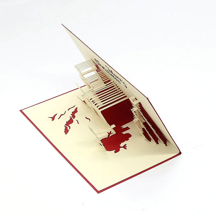 Heartwarming 3D Pop-Up Christmas Card