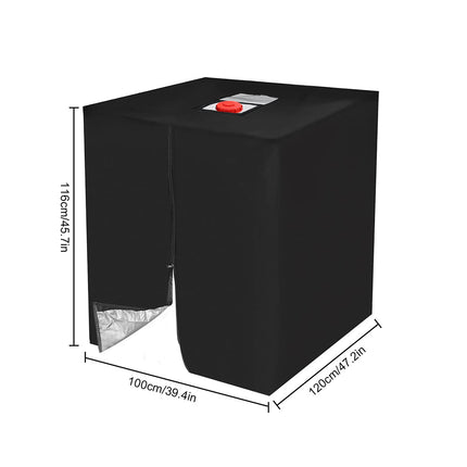 Heavy Duty IBC Water Tank Cover Waterproof For 1000L Container Sun UV Protective