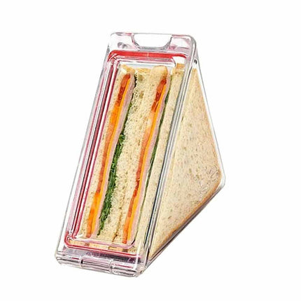 Triangle Sandwich Container Reusable Washable Sandwich Box Clear Sandwich Boxes